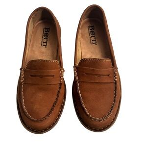 Born Nerina Suede Penny Loafer Women's Size 8.5